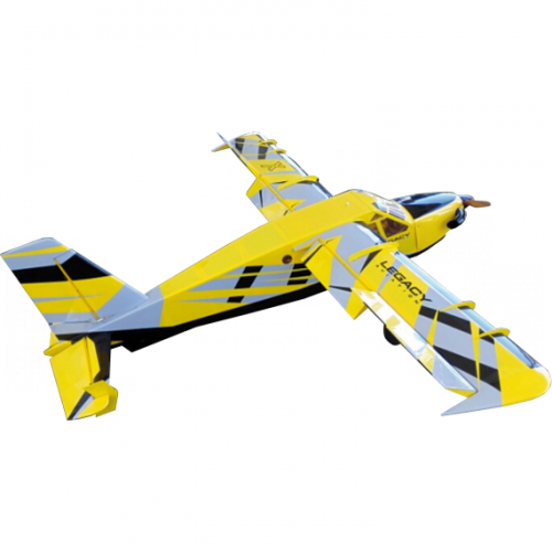 Extreme Flight 120" Turbo Bushmaster - Yellow / Black Scheme